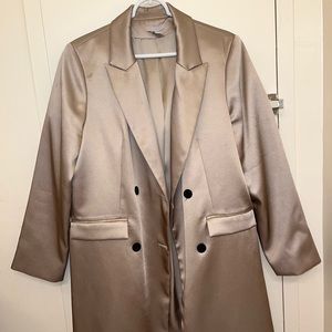 Gold blazer from H&M
